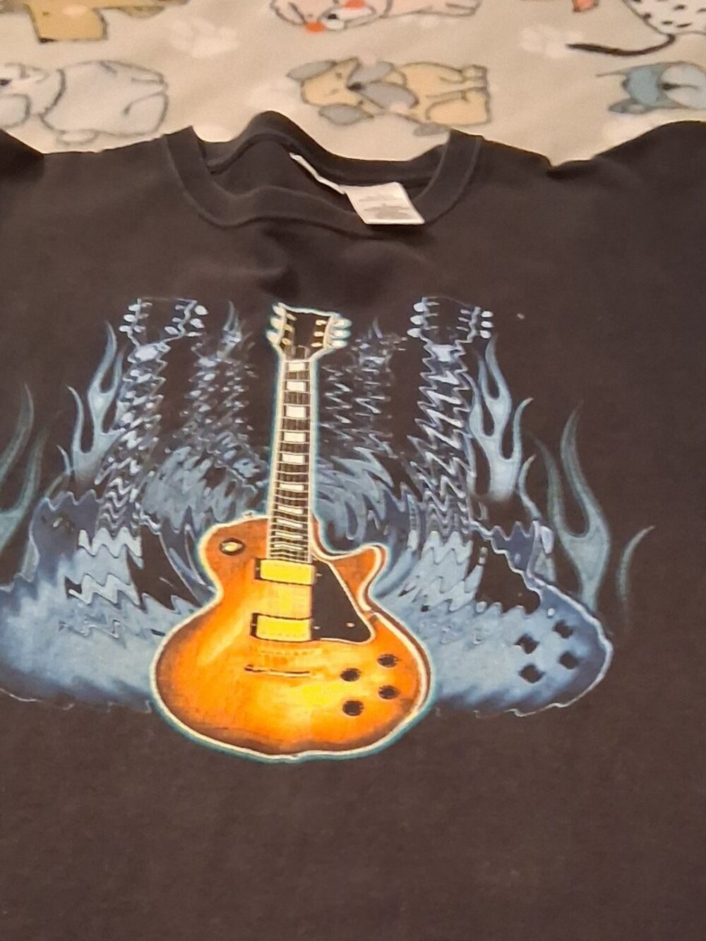 MENS BLACK QUTAIR TEE SHIRT